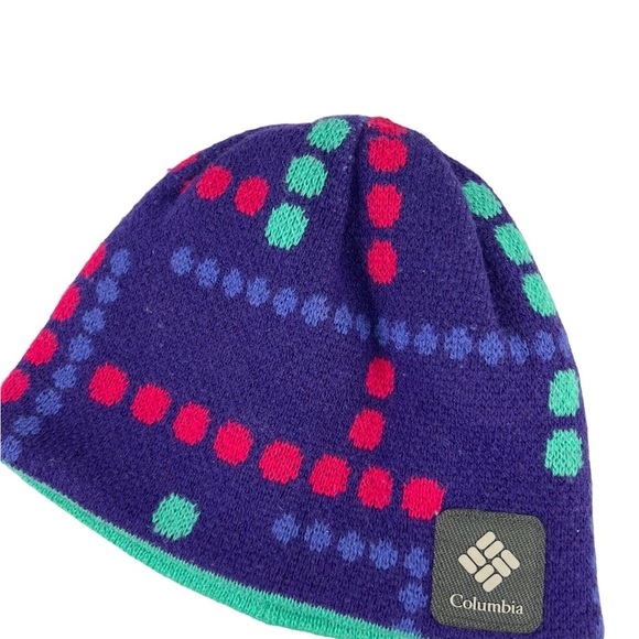 Columbia infant baby girl’s reversible, stretch knit beanie toboggan hat - Picture 6 of 6